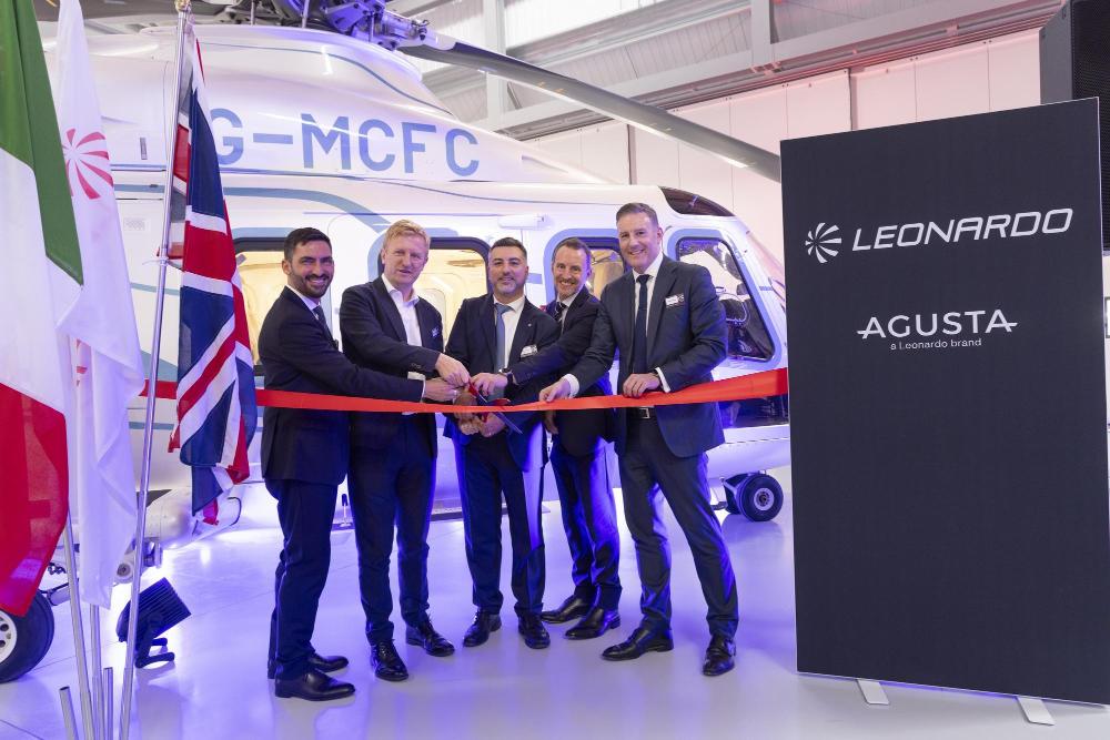 Leonardo deepens UK investment with new helicopter support hub at Elstree