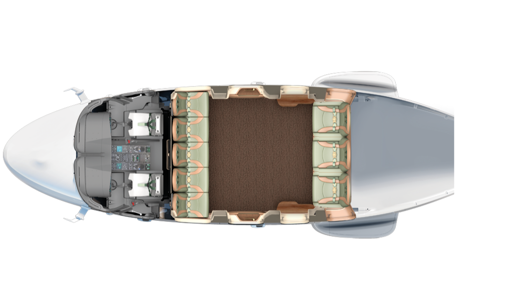 AW189 - Mosaic Style Lounge Interior