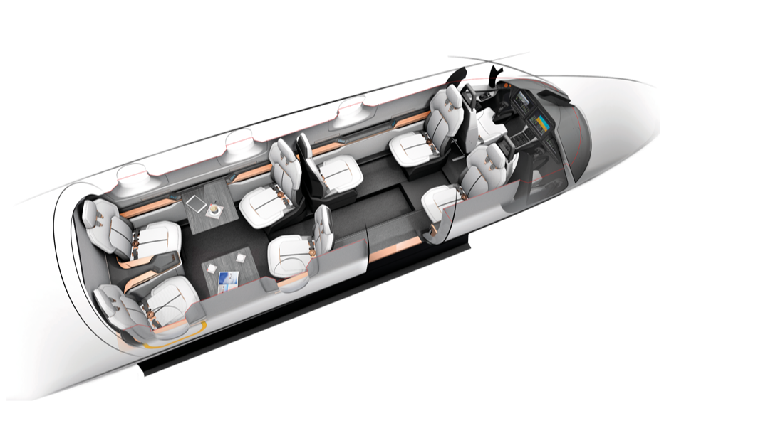 AW609 TiltRotor - Vip Interior 7 passengers