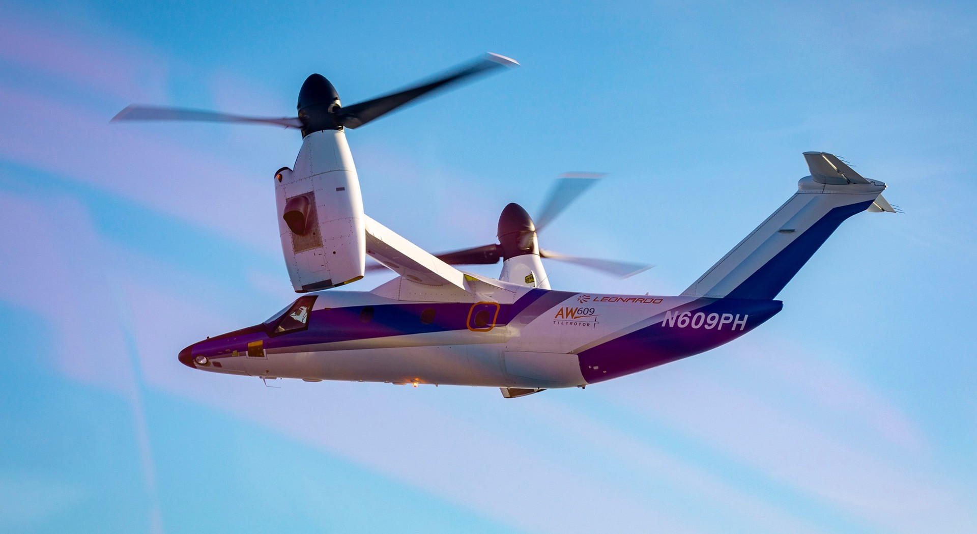 Leonardo signs new Agreement to supply AW609 tiltrotors