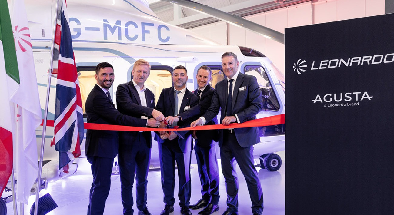 Leonardo deepens UK investment with new helicopter support hub at Elstree