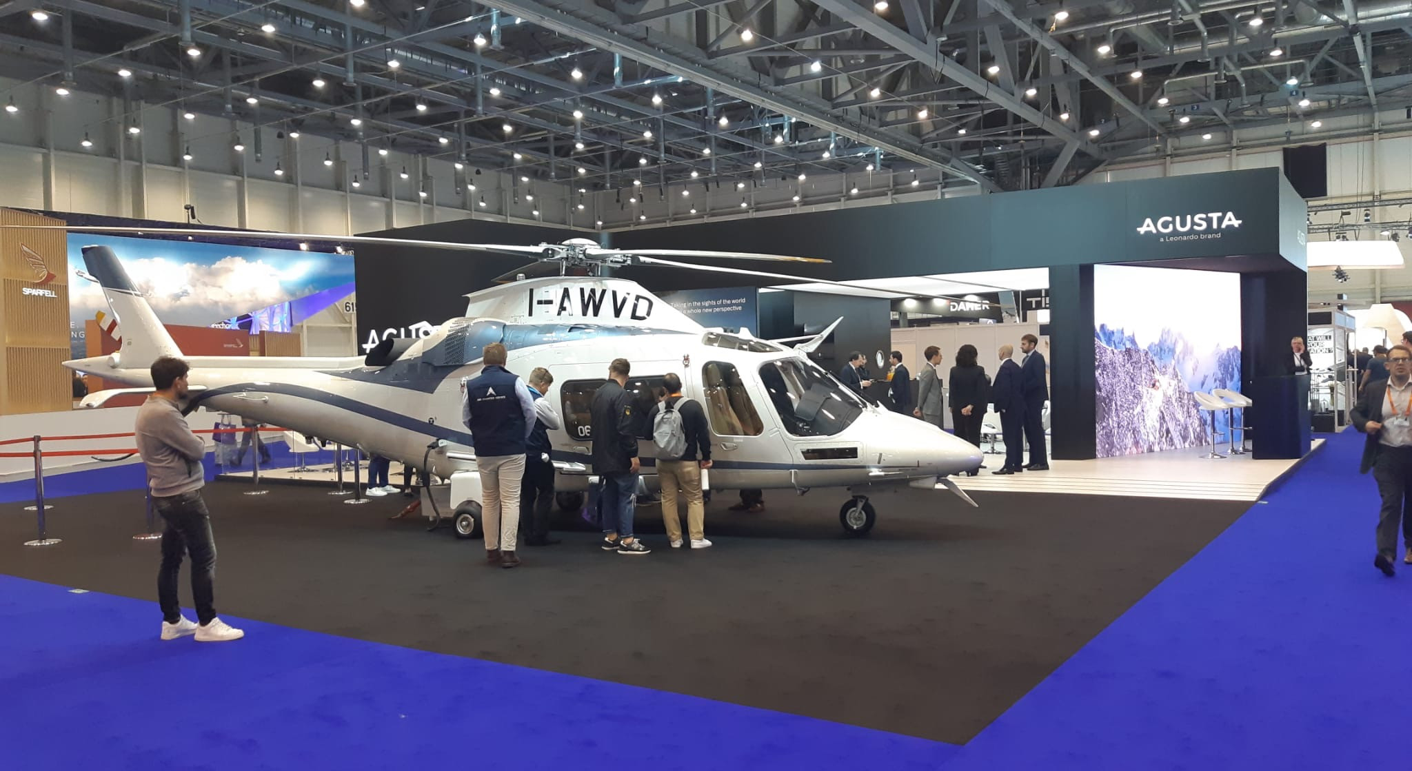 EBACE 2023: Leonardo back to the exhibition with its Agusta brand