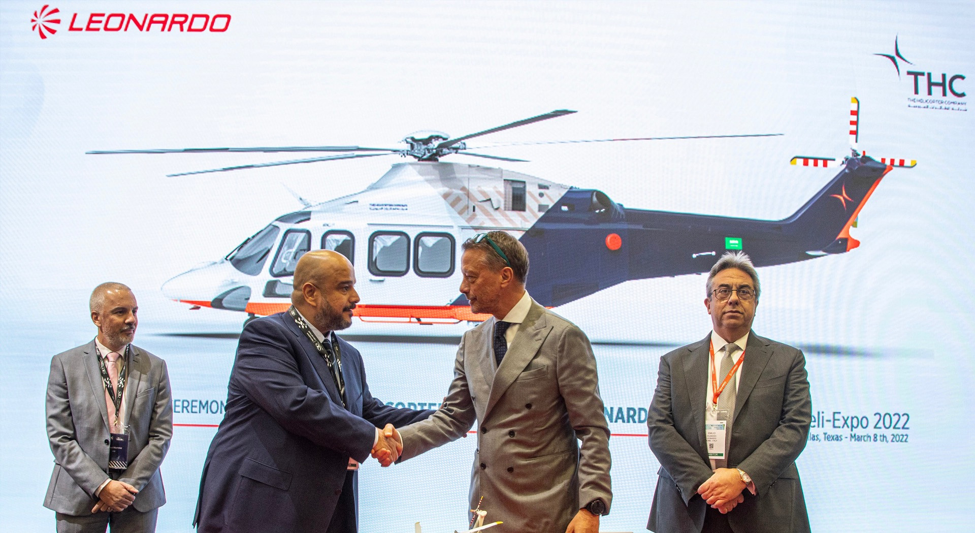 THC and Leonardo bolster corporate transport and EMS capabilities in the Kingdom of Saudi Arabia